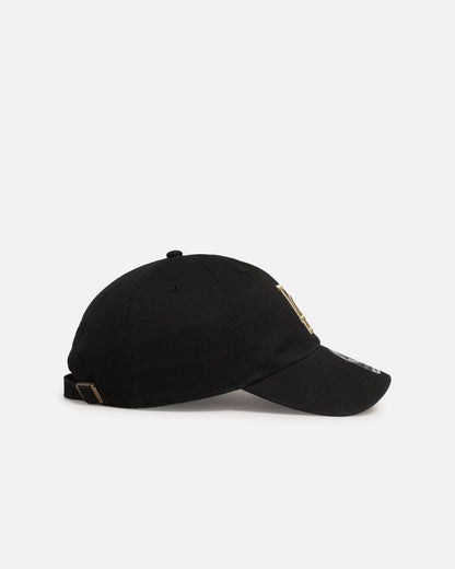 47 Brand Los Angeles Dodgers 'Metallic' 47 Clean Up Strapback Black/Gold