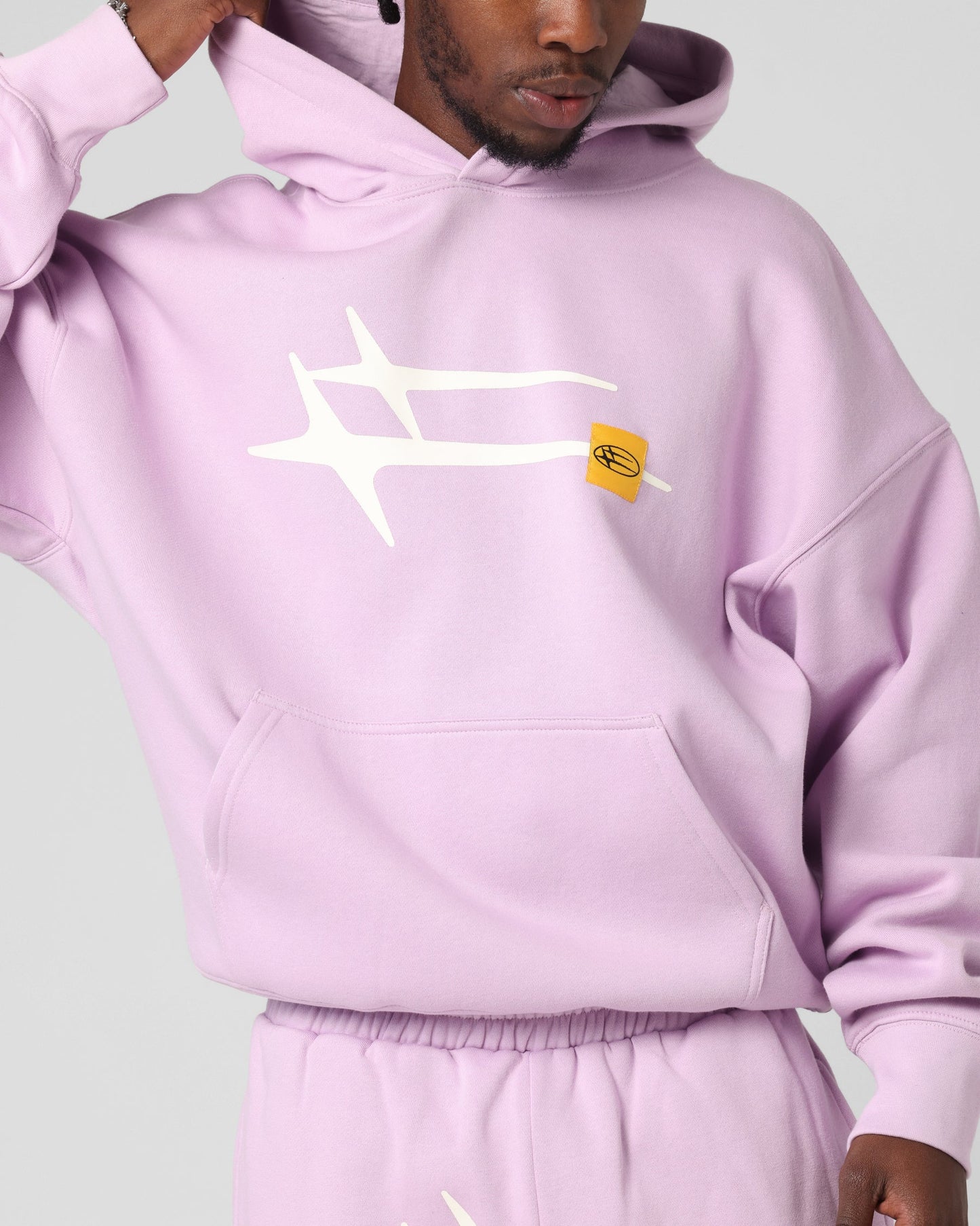 Loiter Hybrid Premium Hoodie Lilac
