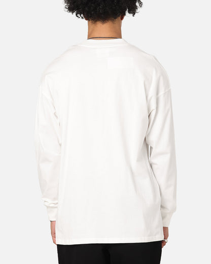 Carre Global Oversized Long Sleeve T-Shirt Off White