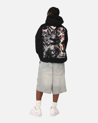 73 Studio X DC Batman Arkham Asylum Premium Hoodie Black