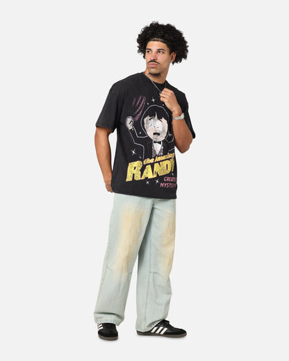 73 Studio X South Park The Amazing Randy Vintage T-Shirt Black Acidwash