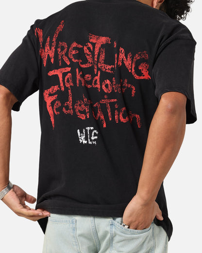 73 Studio X South Park WTF Vintage T-Shirt Black Acidwash