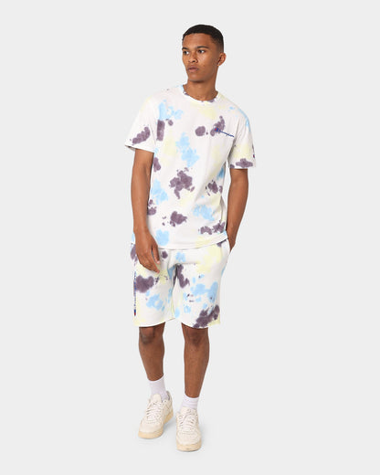 Champion Reverse Weave Cloud Dye Cut-Off Shorts Print 3c7