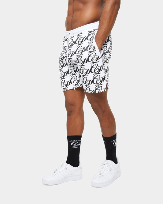 Carre Laluxe Sweat Shorts White/Black