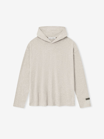 Womens Long Sleeve Jersey Hoodie