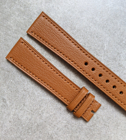 Alran Chevre Goatskin Strap - Tan