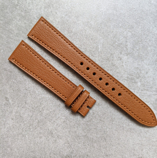 Alran Chevre Goatskin Strap - Tan