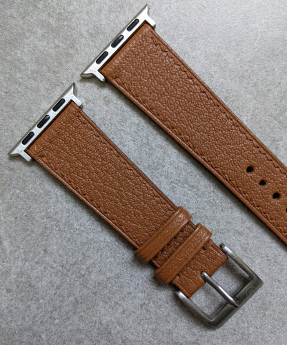 Apple Watch Strap - Alran Goat Skin Tan Brown