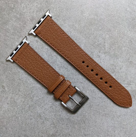 Apple Watch Strap - Alran Goat Skin Tan Brown