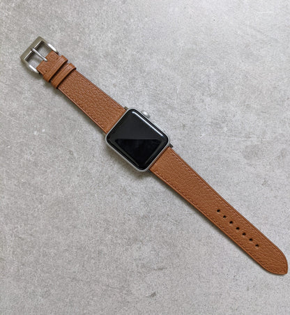 Apple Watch Strap - Alran Goat Skin Tan Brown