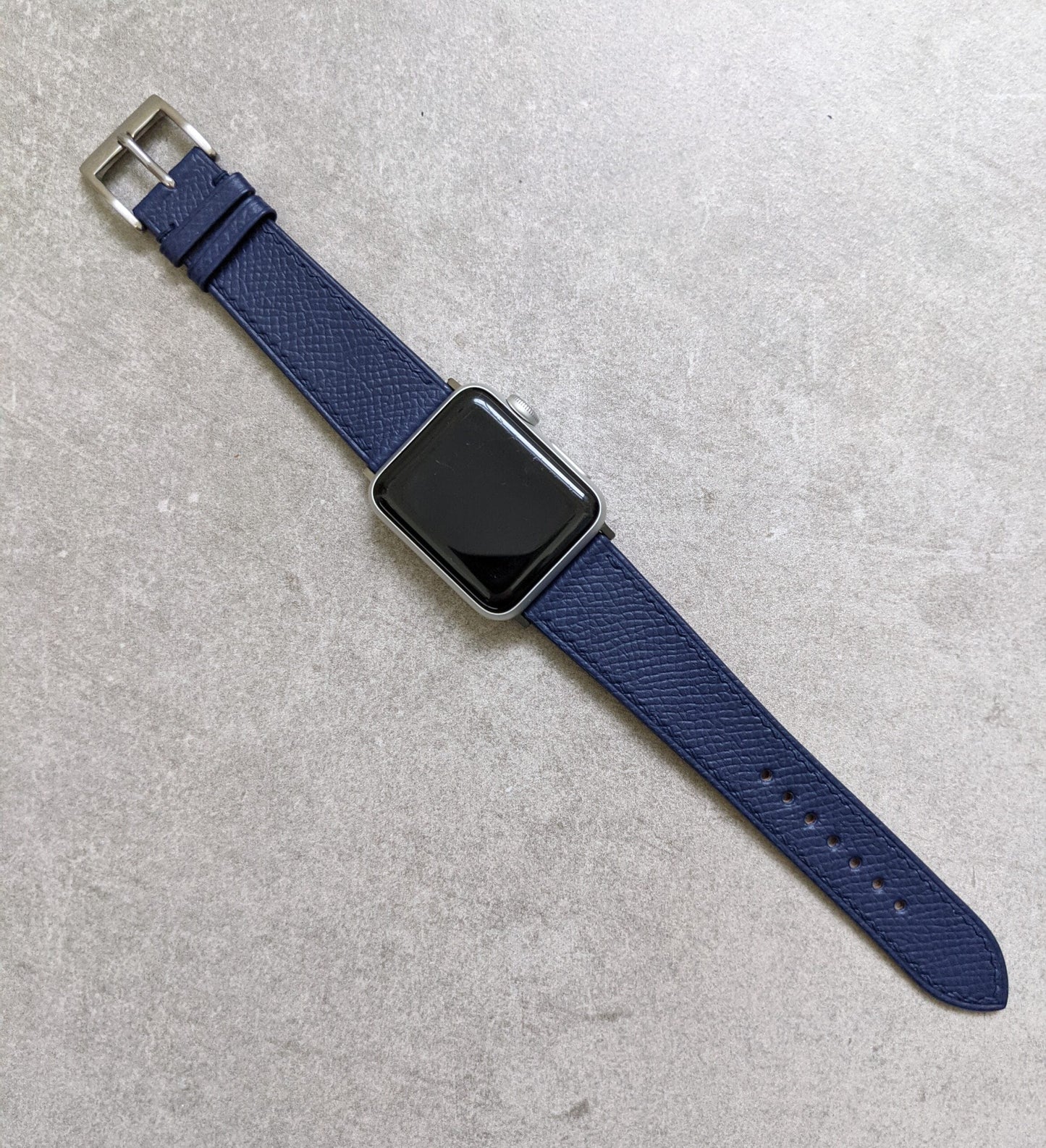 Apple Watch Strap - Epsom Navy Blue