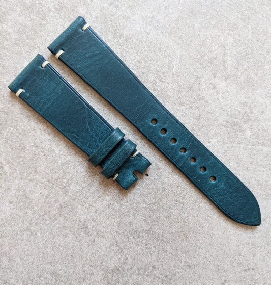 Badalassi Wax Minimal Stitch Strap - Ocean
