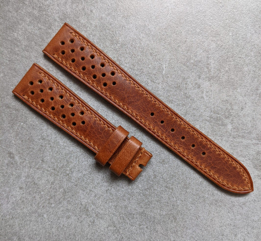 Badalassi Wax Rally Strap - Tan Brown