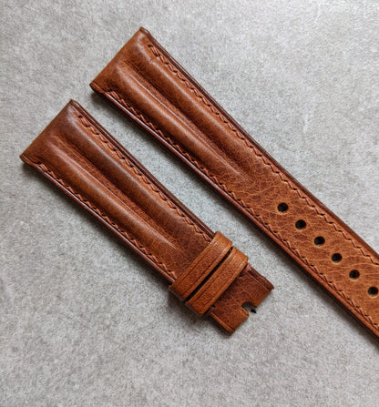 Badalassi Wax Speedy Ridge Strap - Tan Brown
