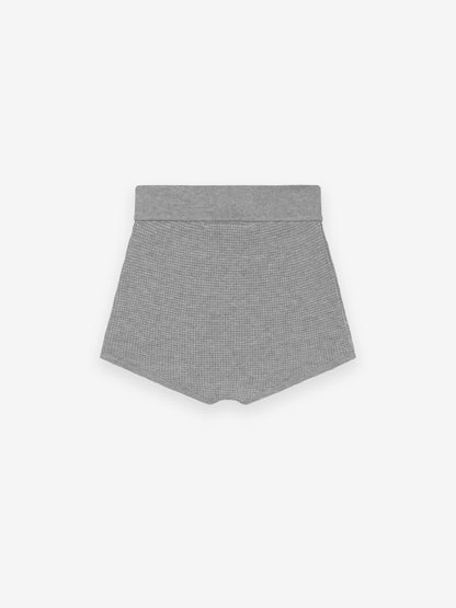 Womens Waffle Boy Short