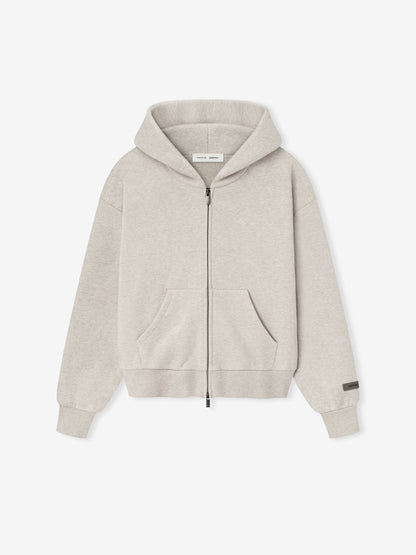 Womens Classic Fleece Zip-Up Hoodie