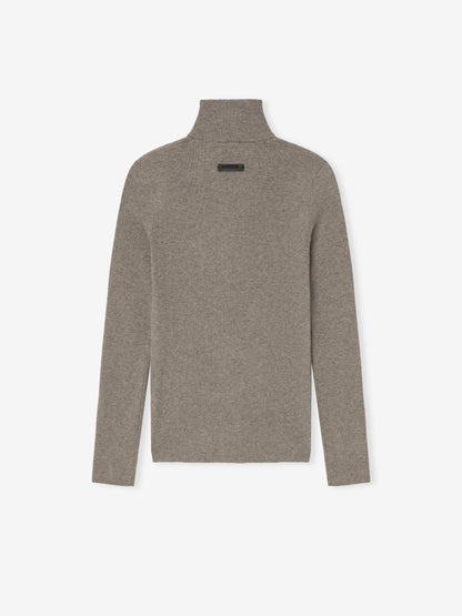 Womens Soft Rib Knit Zip-Up Jacket