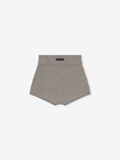 Womens Soft Rib Knit Boxer