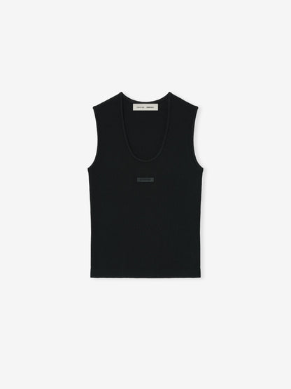 Womens Soft Rib Knit Tank