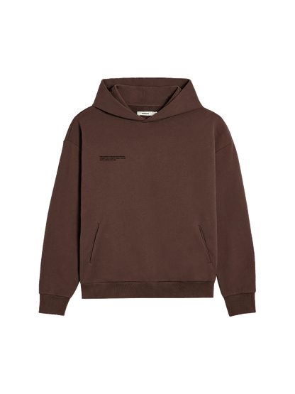 Womens 365 Midweight Hoodie—chestnut brown