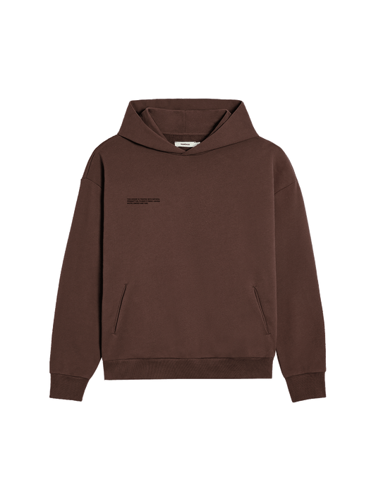 Womens 365 Midweight Hoodie—chestnut brown