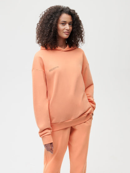 Womens 365 Midweight Hoodie—peach perfect