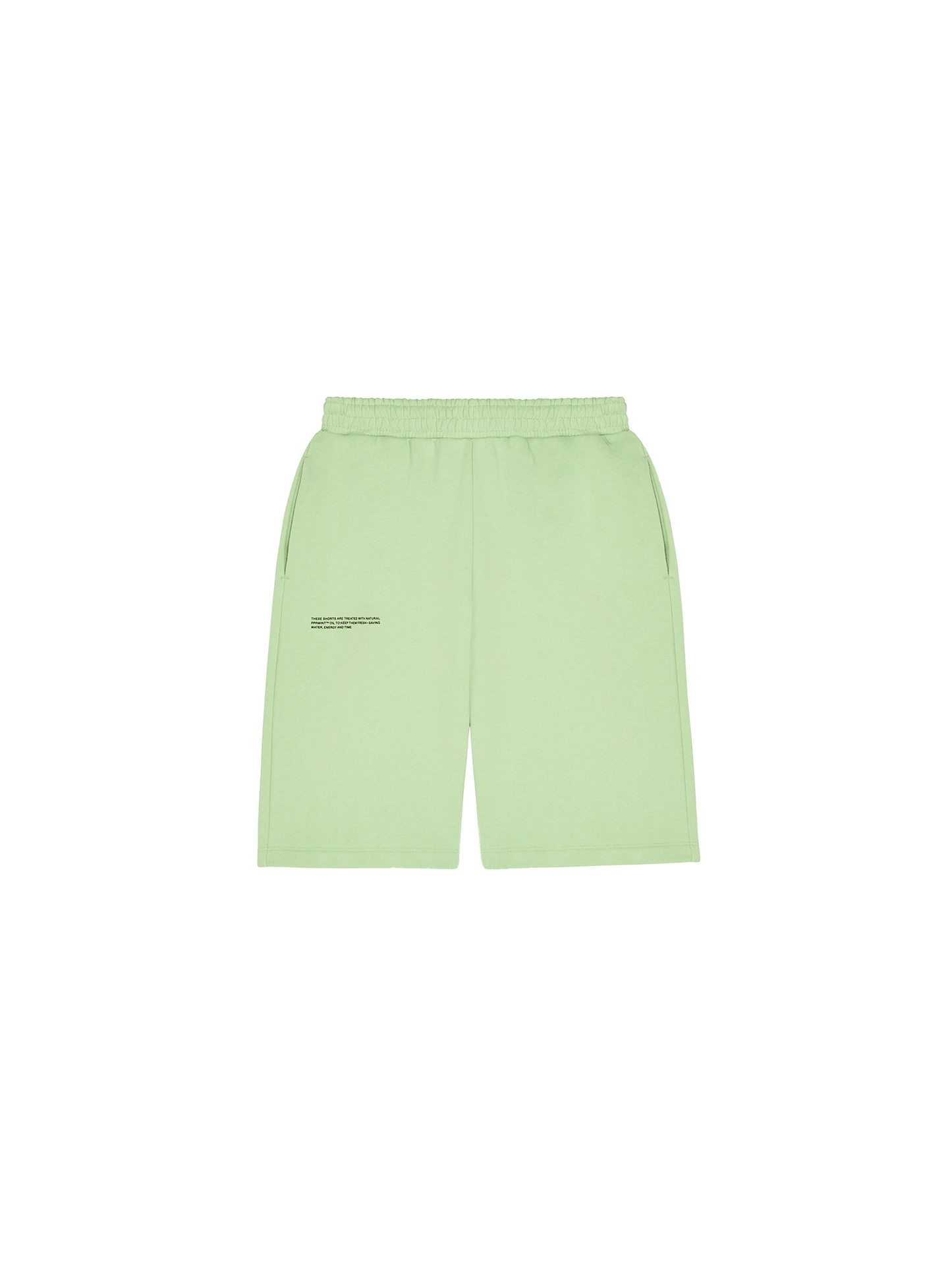 Womens 365 Midweight Long Shorts—pistachio