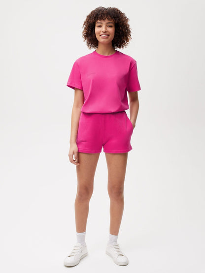 Womens 365 Midweight Shorts—foxglove pink