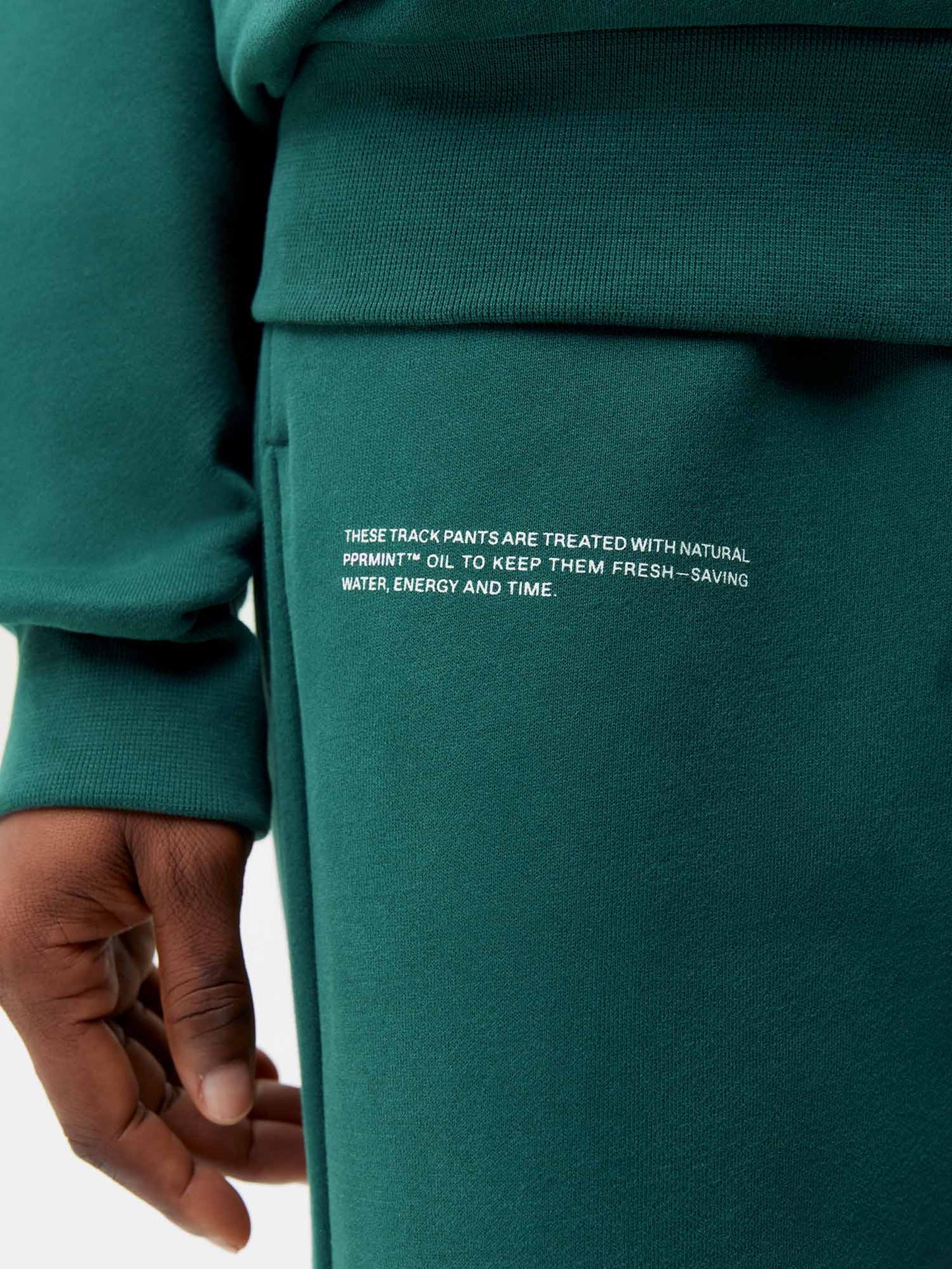 Womens 365 Midweight Track Pants—foliage green
