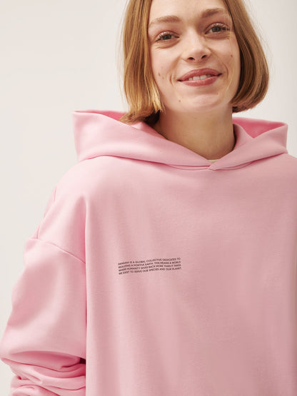 Womens 365 Midweight Hoodie—magnolia pink