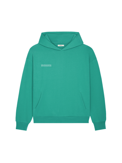 Womens 365 Midweight Hoodie—mangrove turquoise
