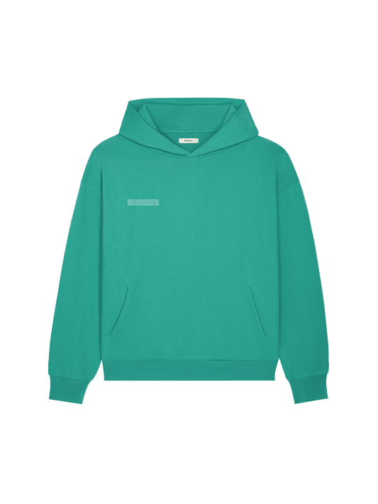 Womens 365 Midweight Hoodie—mangrove turquoise