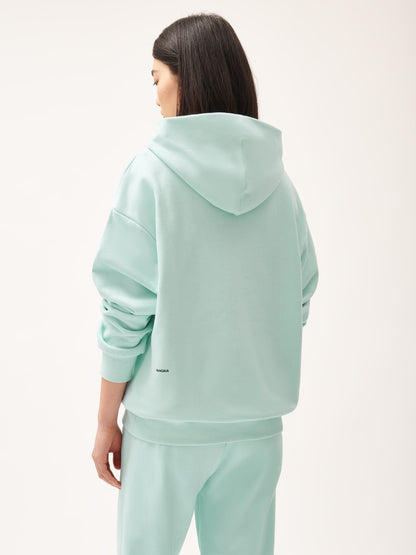 Womens 365 Midweight Hoodie—reflect blue