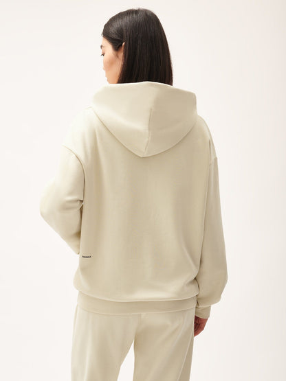 Womens 365 Midweight Hoodie—travertine beige