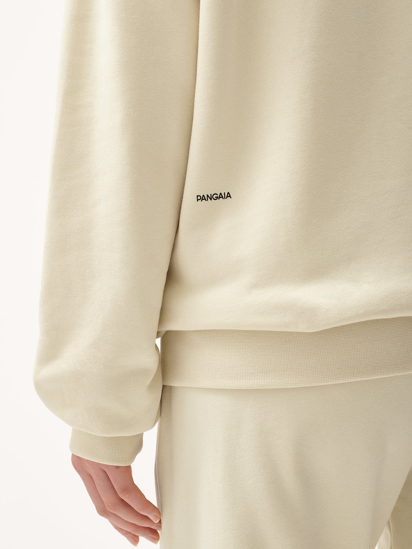 Womens 365 Midweight Hoodie—travertine beige