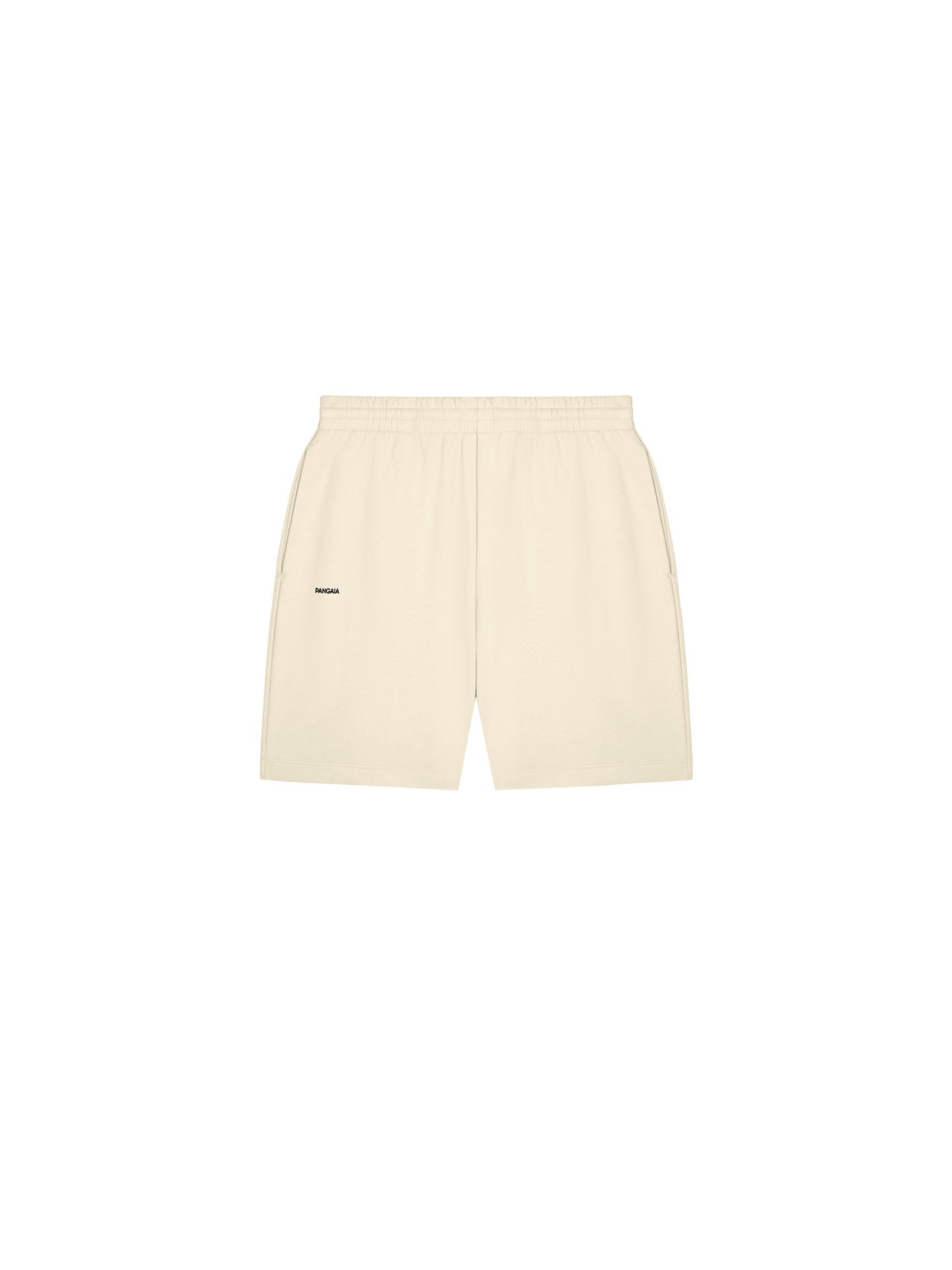 Womens 365 Midweight Mid Length Shorts—travertine beige