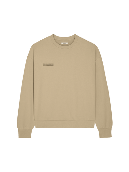 Womens 365 Midweight Sweatshirt—birch beige