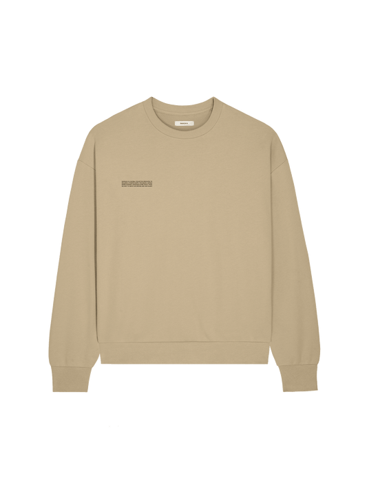 Womens 365 Midweight Sweatshirt—birch beige