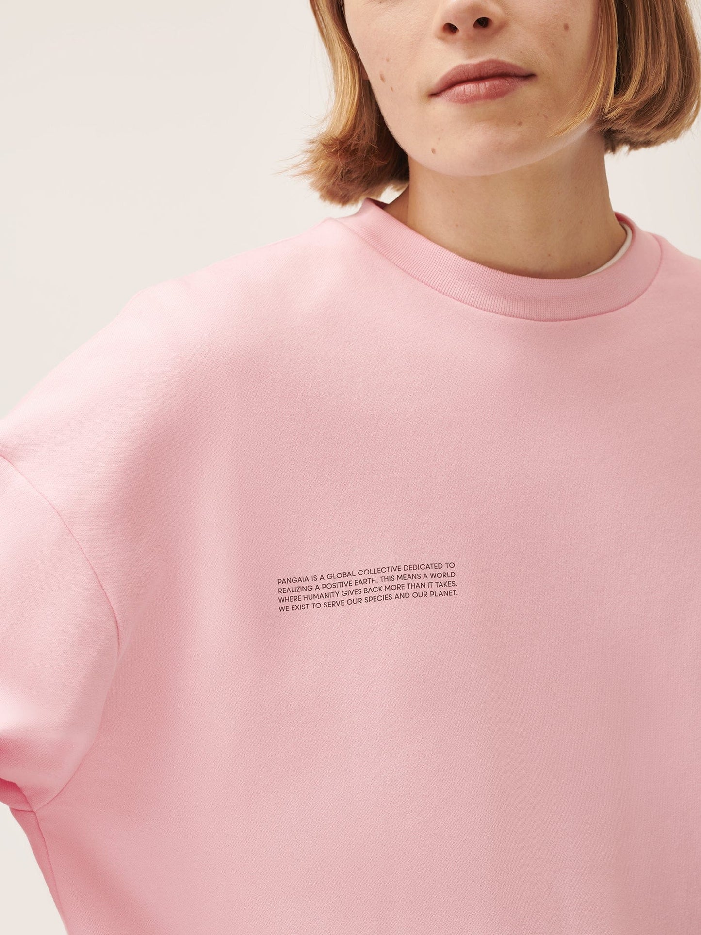 Womens 365 Midweight Sweatshirt—magnolia pink