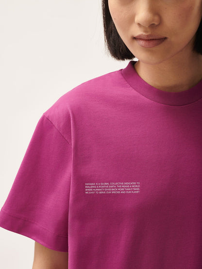 Womens 365 Midweight T-shirt—berry purple