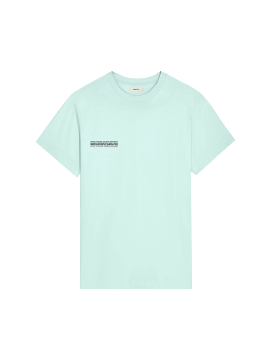 Womens 365 Midweight T-shirt—reflect blue