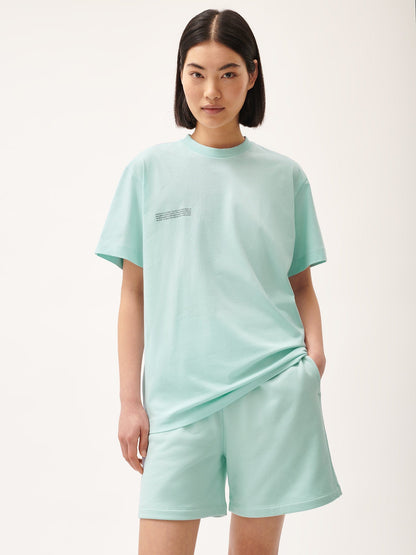 Womens 365 Midweight T-shirt—reflect blue