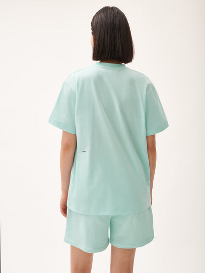 Womens 365 Midweight T-shirt—reflect blue