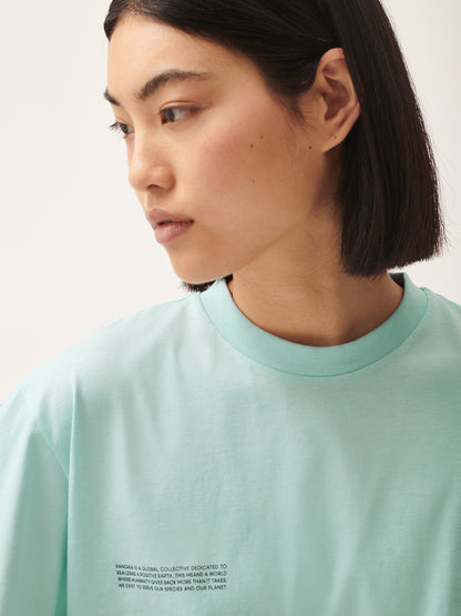 Womens 365 Midweight T-shirt—reflect blue
