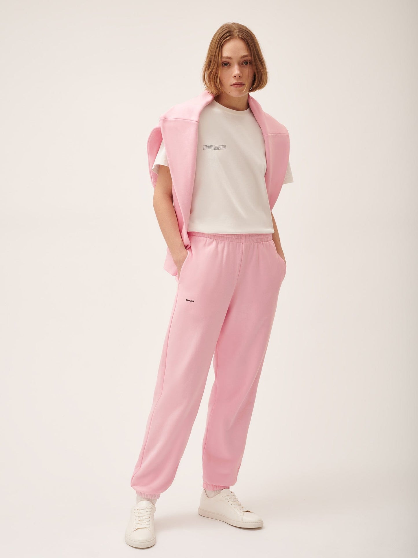 Womens 365 Midweight Track Pants—magnolia pink
