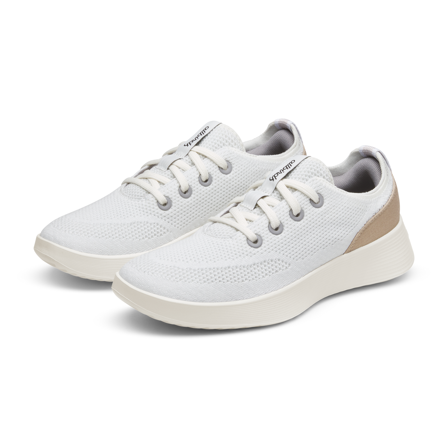 Women's Tree Runner Go - Blizzard/Light Khaki (Natural White Sole)