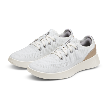 Women's Tree Runner Go - Blizzard/Light Khaki (Natural White Sole)
