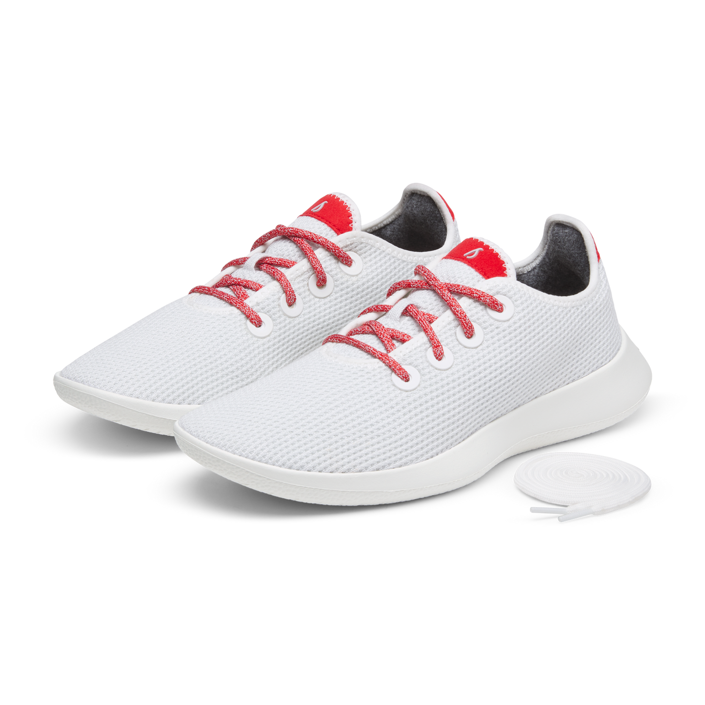 Women's Tree Runner - Blizzard/Bold Red (Blizzard Sole)