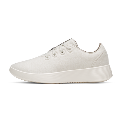 Women's Wool Runner Go - Weathered White (Twilight White Sole)