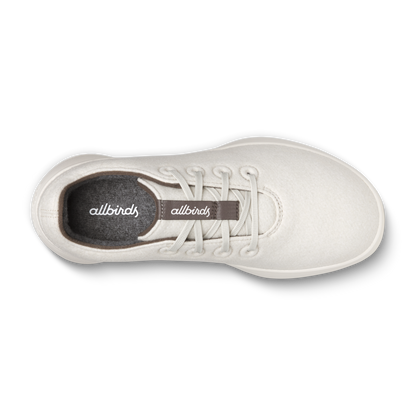 Women's Wool Runner Go - Weathered White (Twilight White Sole)